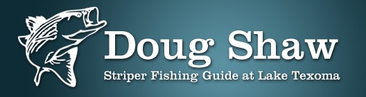 Logo of Doug Shaw Striper Fishing Guide